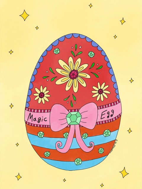 Frohe Ostern 🐰 🌸✨ 

#illustration #digitalillustration #easterillustration #froheostern #kidlitillustration